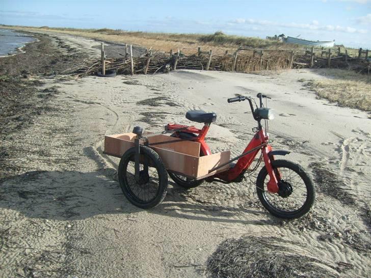 Vespa ciao med sidevogn billede 8