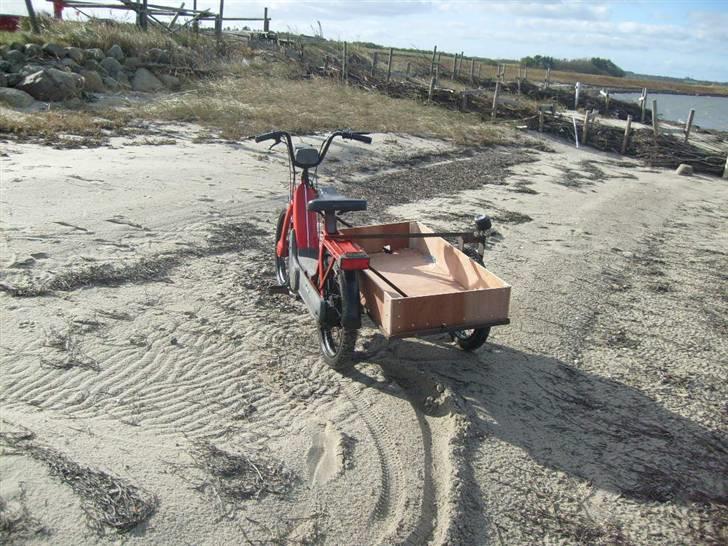 Vespa ciao med sidevogn billede 9