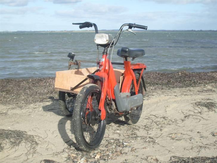 Vespa ciao med sidevogn billede 12