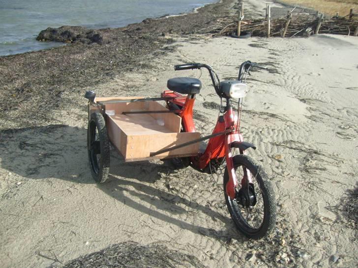 Vespa ciao med sidevogn billede 13