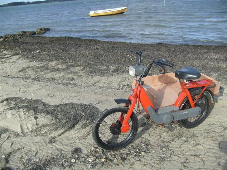 Vespa ciao med sidevogn billede 15