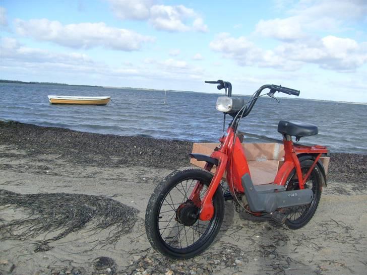 Vespa ciao med sidevogn billede 16