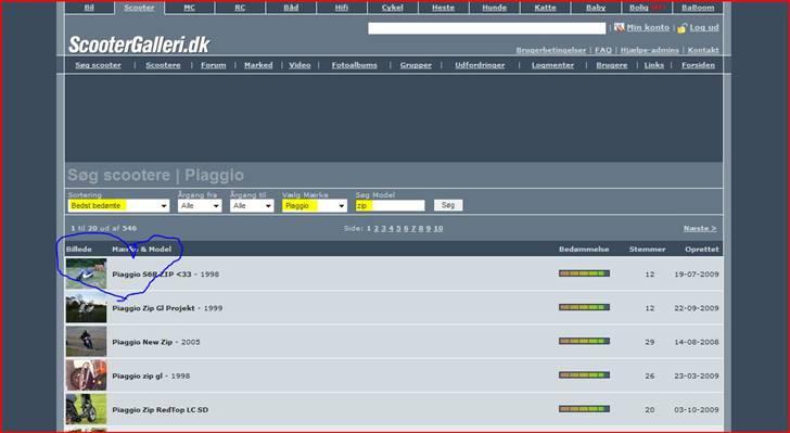 Piaggio old zip MHR ac (før) billede 9