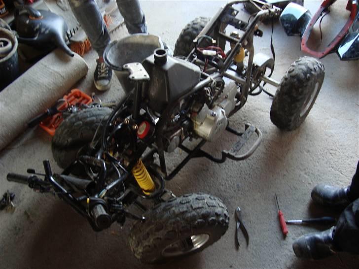 MiniBike død ATV - Projekt MiniBike - vi er igang med at skille den ad billede 16