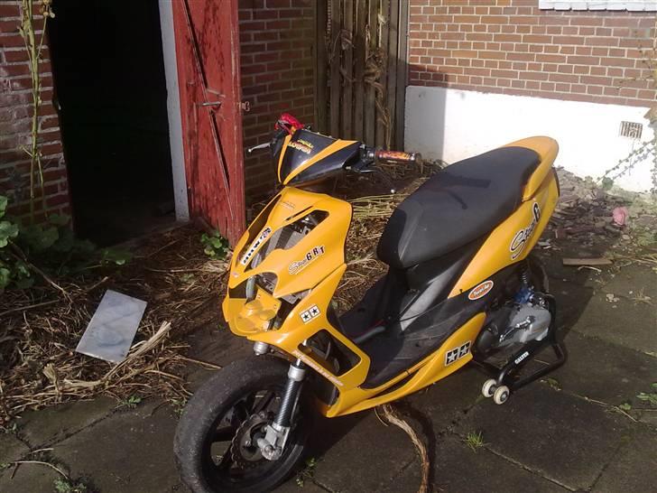 Yamaha Jog RR TS (BRÆNDT) R.I.P. billede 1