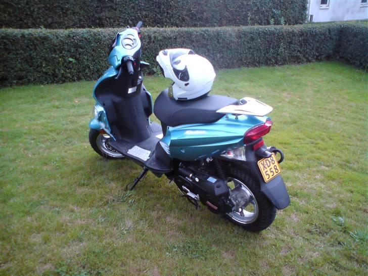 Baotian rocky solgt - når den lille støttefod er nede så kan det ikke starte, sikrng billede 4