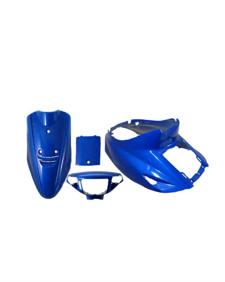 Yamaha JOG AS  BYTTET  - Sættet består af: frontskjold lygtehus skjold undersædet olieskjold dette kommer på joggen billede 15