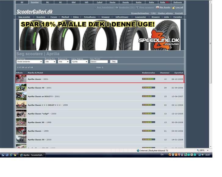 Aprilia classic (SOLGT) - min aprilia !!!!!! på 1 i best bedømt billede 7