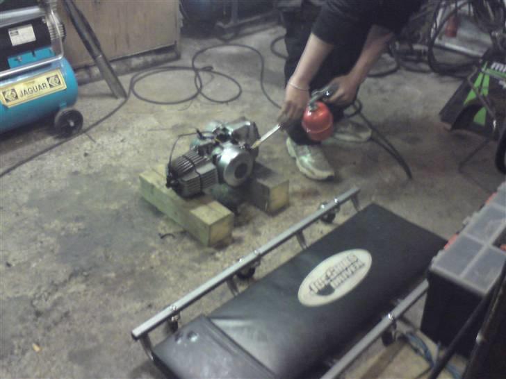 Puch maxi kL E50 - Under renoveringen billede 7