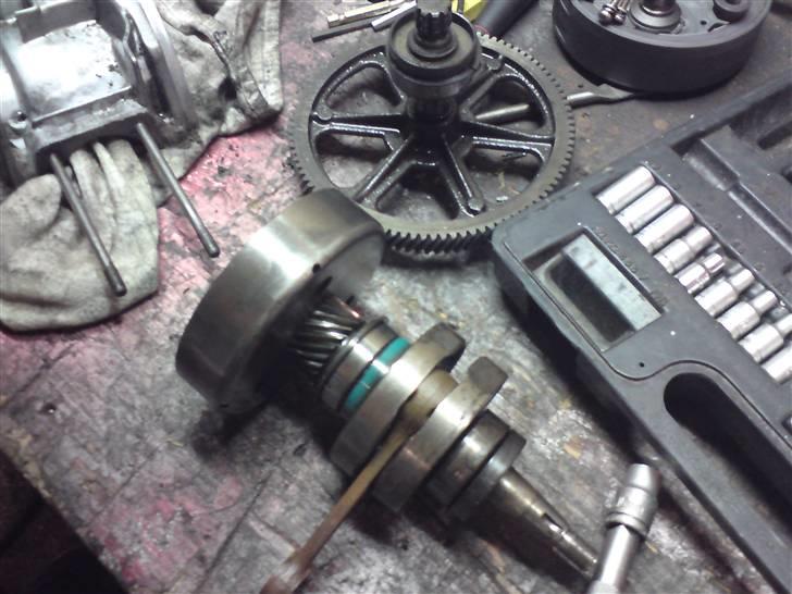 Puch maxi kL E50 - Under renoveringen billede 9