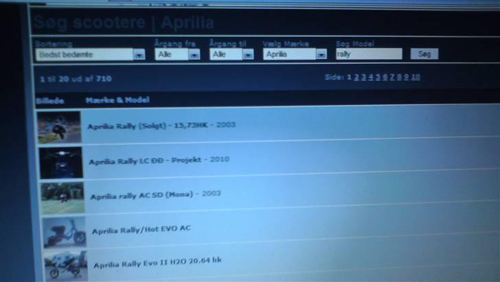 Aprilia  Rally (Solgt) - 15,73HK billede 6