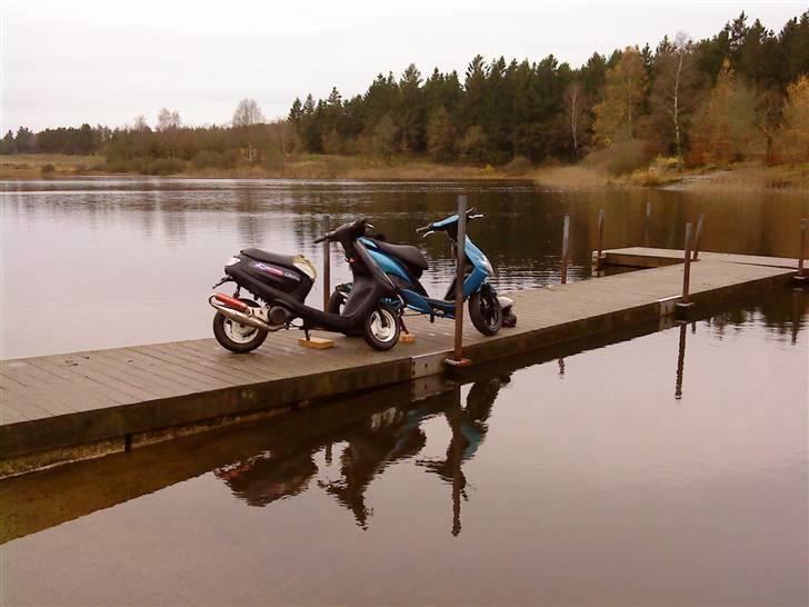 Yamaha JoG space solgt R.I.P - sammen med emil thomsens jog r billede 2