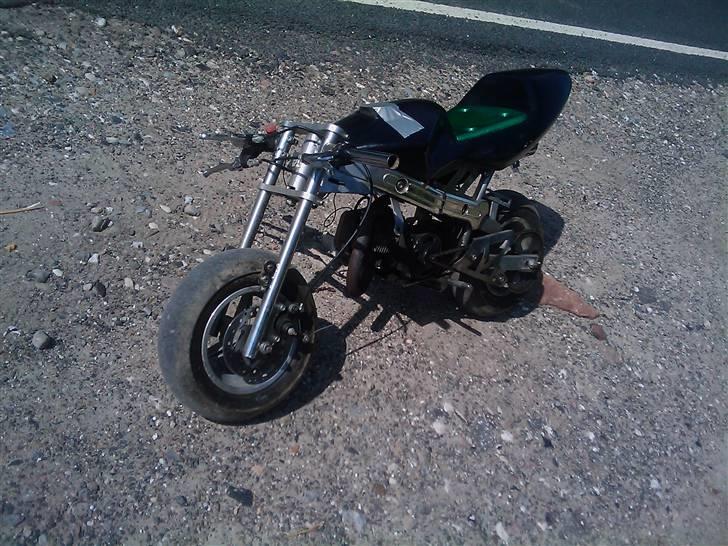 MiniBike Pocketbike 49cc DD - NU! billede 1