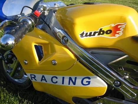 MiniBike Pocketbike SOLGT! - Uhh! Dejlige klistermærker! :D billede 5