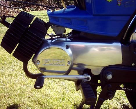 Puch Monza 3-gear  - HØJGLANSPOLERET SVINGHJULSDÆKSEL billede 5