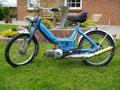 Puch Maxi k **Solgt** - Et nyt billede hvor jeg har fået lavet noget mere gejl... billede 1