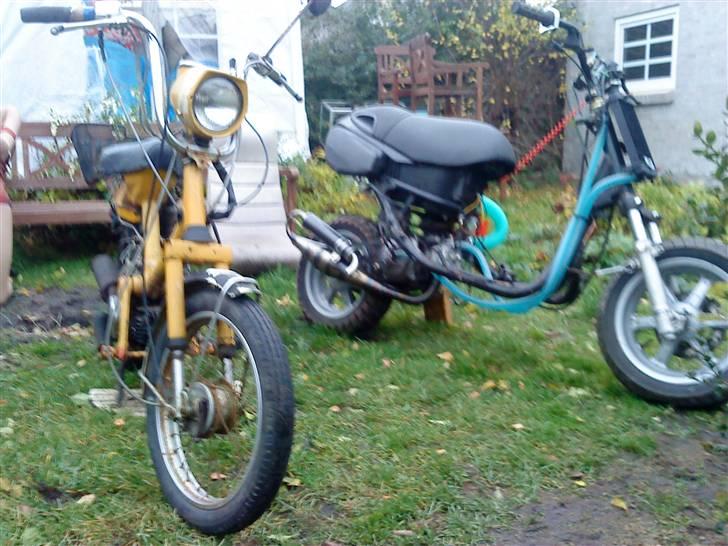 Benelli 491 Big Bore 77(Splittet) - Sammen med søses honda ekspress billede 12