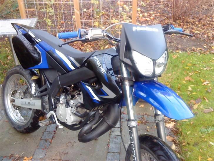 Derbi Senda SM X-treme Sort/Blå billede 5