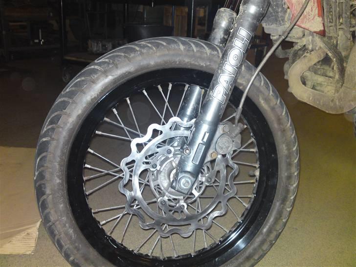 Derbi Senda SM X-Treme STJÅLET  - costum made skivebremse ;) billede 12