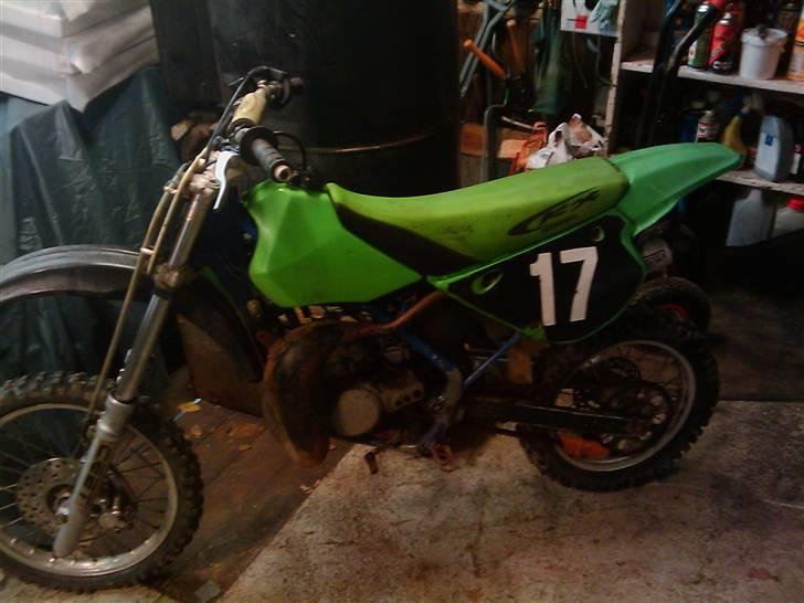 Kawasaki KX 80ccm (SOLGT) billede 4