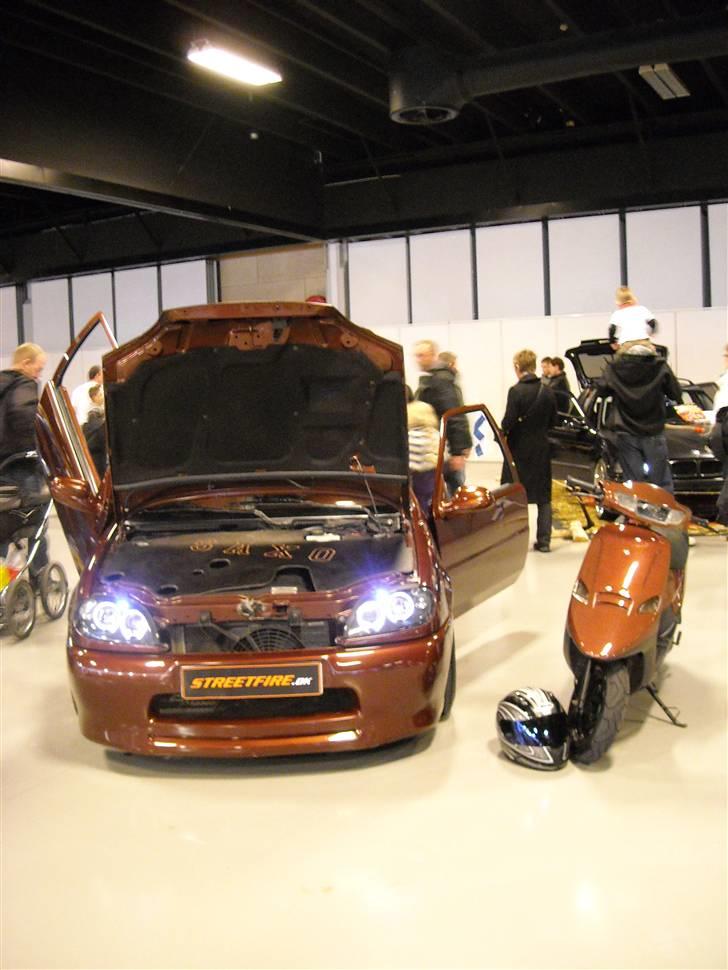 PGO Comet $ Solgt - Scandinavian Custom Show 2009 sammen med min brors saxo billede 2