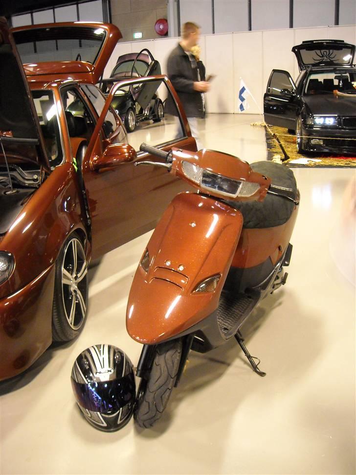 PGO Comet $ Solgt - Scandinavian Custom Show 2009 sammen med min brors saxo billede 5