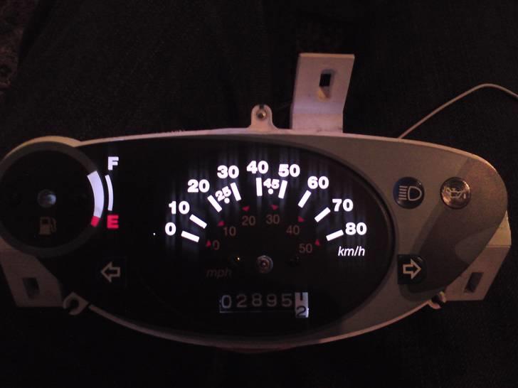 PGO Comet $ Solgt - Spedo med dioder billede 11