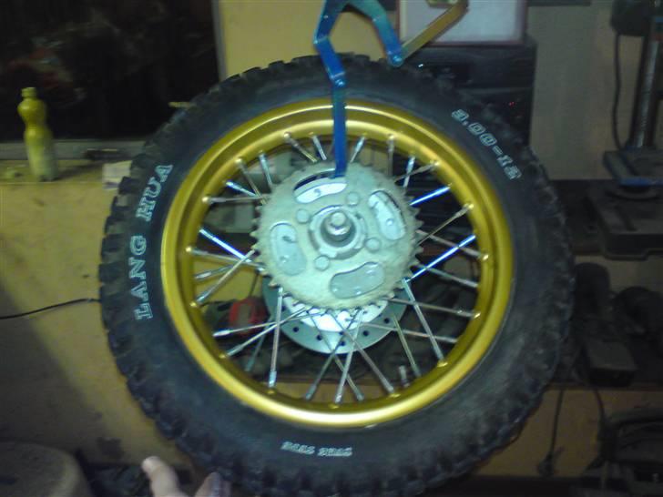 MiniBike Dirtbike(SOLGT) - Dækket efter Malet og Optegnet. billede 4