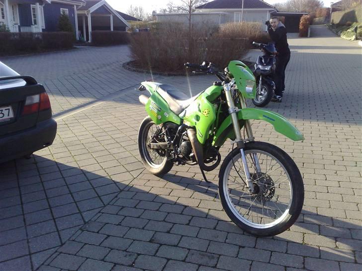 Suzuki RMX Kawa style *Byttet* - IKKE mig i baggrunden :P billede 2