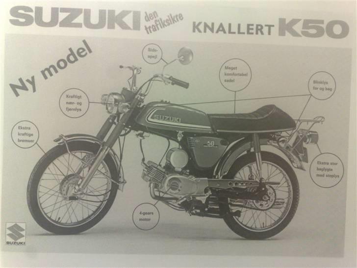 Suzuki K50 4-gear. Solgt billede 11