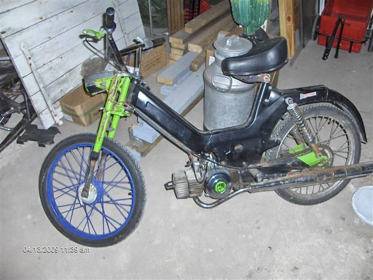 Puch maxi BYTTET  - som den så ud da jeg fik den billede 3