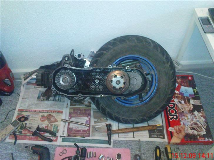 Suzuki HOT/FZ50 PROJEKT (Byttet) - motoren med de nye dele billede 9