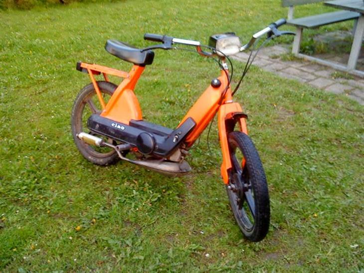 Vespa ciao  - det orange lyn billede 1