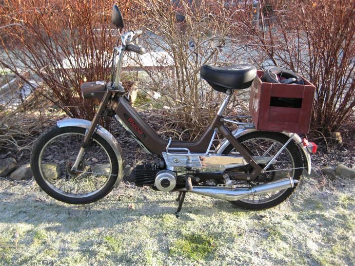 Puch Maxi K "BruneBisse" - Trukket ud i frostvejret for at få taget et billede . .  billede 10