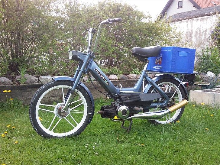 Puch Maxi P "Den Blå Baron" - Frk. Sukkertøj. Med original forgaffel og Biturbu billede 9