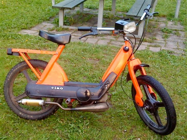 Vespa ciao  - det orange lyn billede 11