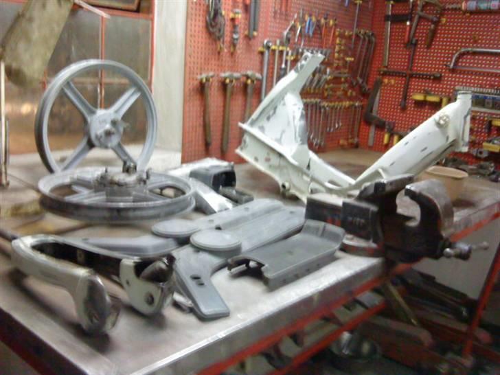 Vespa ciao  - klar til maler billede 18