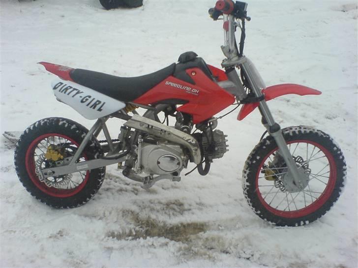 MiniBike dirtbike 110cc solgt billede 3