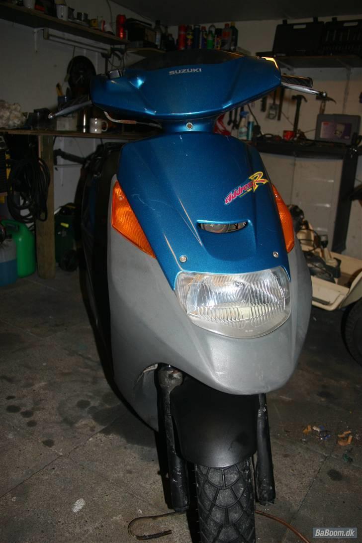 Suzuki Adress Ap50 *solgt* - Jah standard med bette klistermærke på billede 1