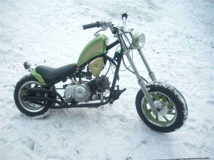 MiniBike chopper 124cc billede 1