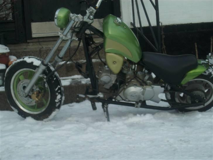 MiniBike chopper 124cc billede 5