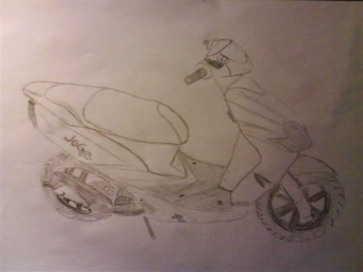 Yamaha Jog R SOLGT - JOGmissen på tegning d: billede 6