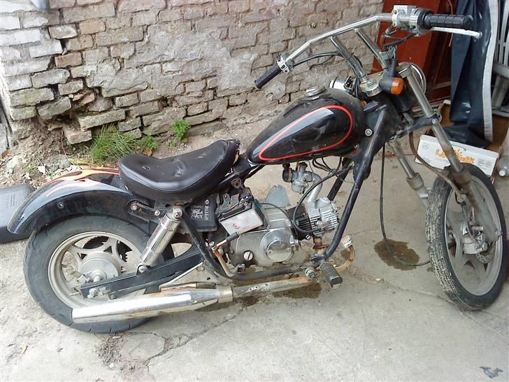 Kinroad Chopper - Før projektet gik igang.. billede 2