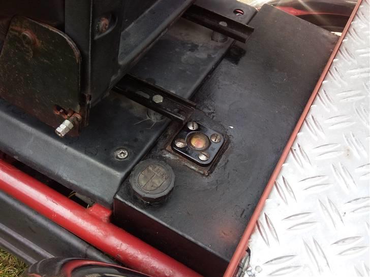 Puch Trilet 2000 -OFS- - Har lavet en stor tank, 12 liter, med tankmåler!. Den originale kunne have 6. billede 6