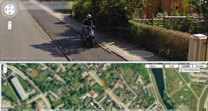 PGO G-Maxxx - *SOLGT* - Så fangede Google Earth lige en i at køre på den forkerte side af vejen :D billede 15