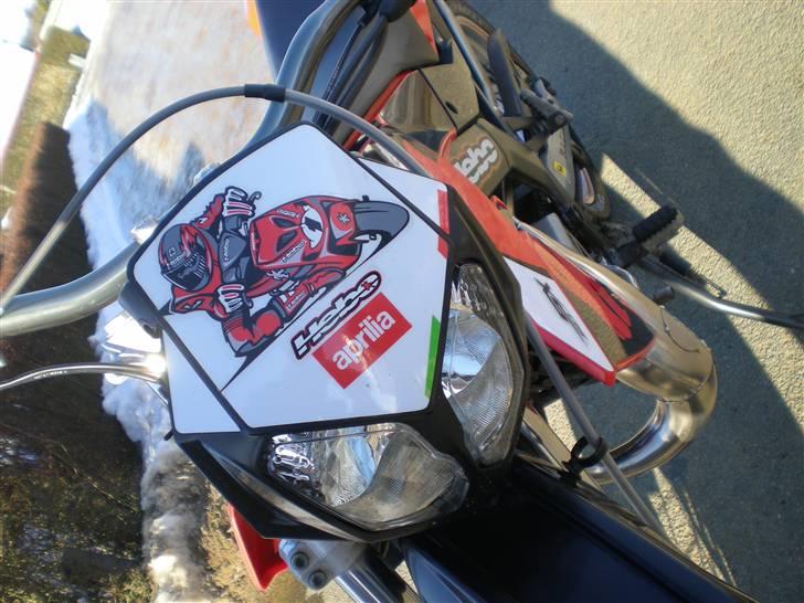 Aprilia sx 50 byttet til jog r billede 1