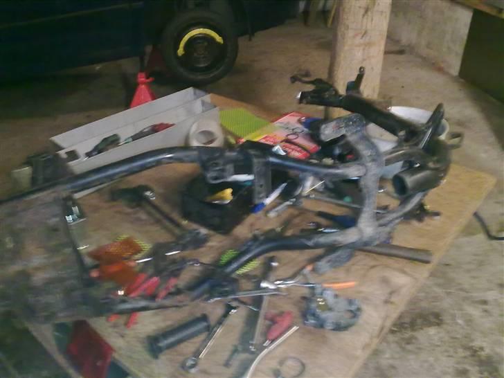 Yamaha Jog space (Projekt 40%) - Så gik projekten igang :D billede 2