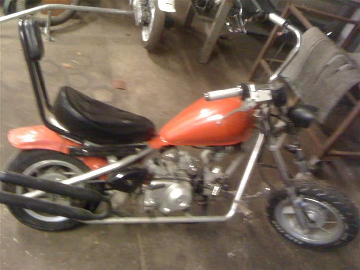 MiniBike Hensim Chopper OC DD billede 7