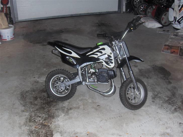 MiniBike Dirt bike (SOLGT) billede 2