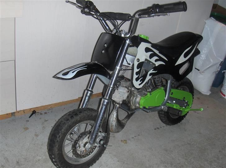 MiniBike Dirt bike (SOLGT) billede 10
